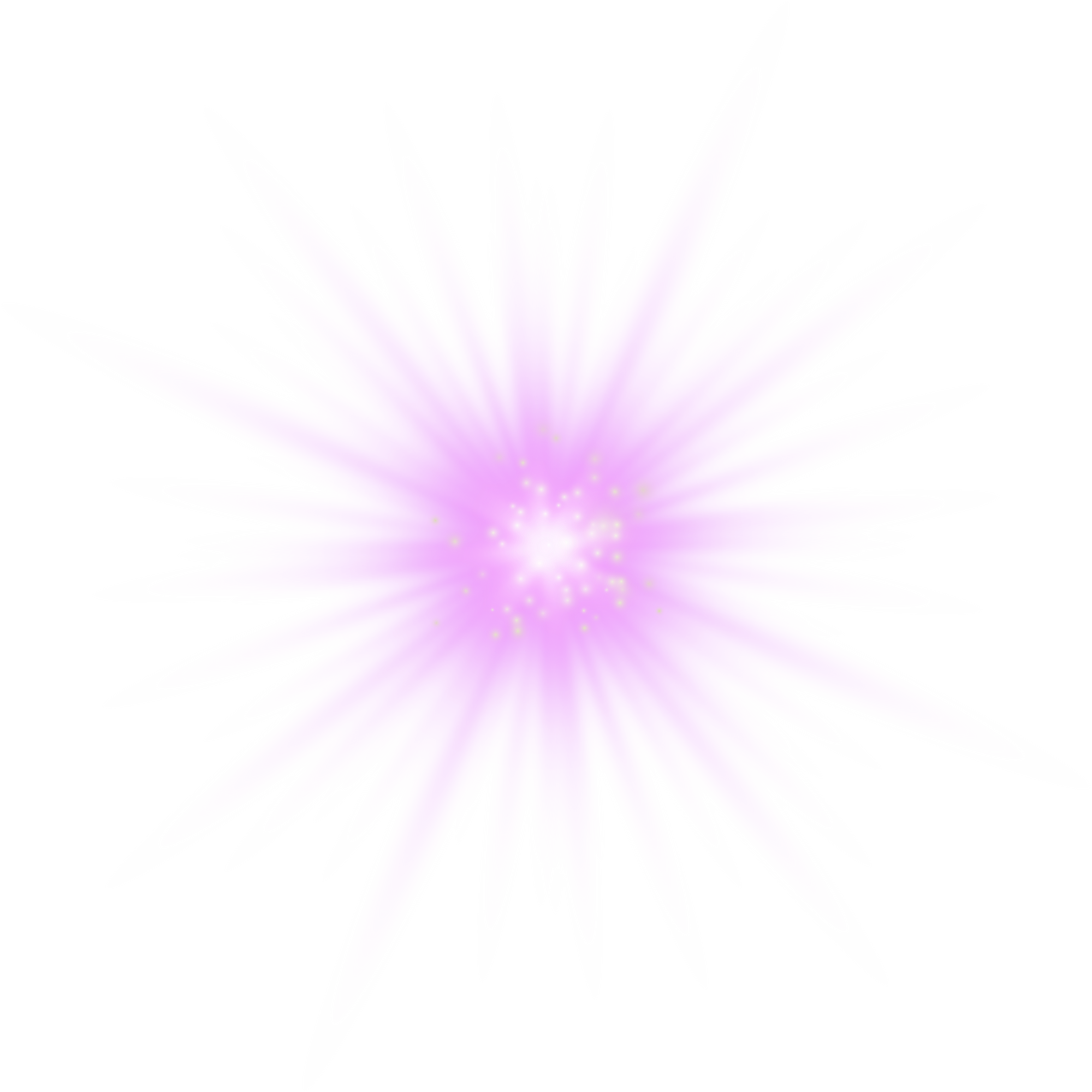 glowing light star